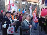 Mírový pochod v Ansbachu